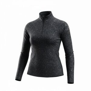 Ideology 1/4 Zip Long Sleeve Workout Top Size Large